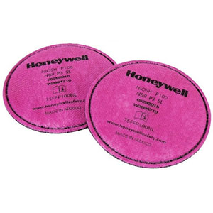 Honeywell North Low Profile P100 Filter with Odor Relief, 2-Pack