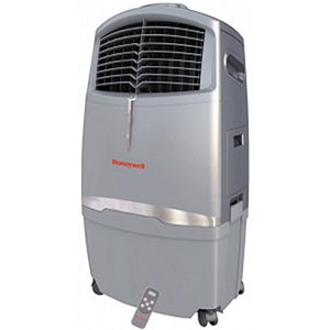 Honeywell Outdoor Portable Evaporative Air Cooler - 525 CFM, Gray
