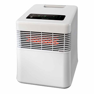 Honeywell Digital Infrared Heater, White