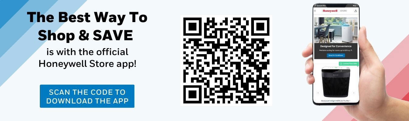 qr code to download the honeywell store app