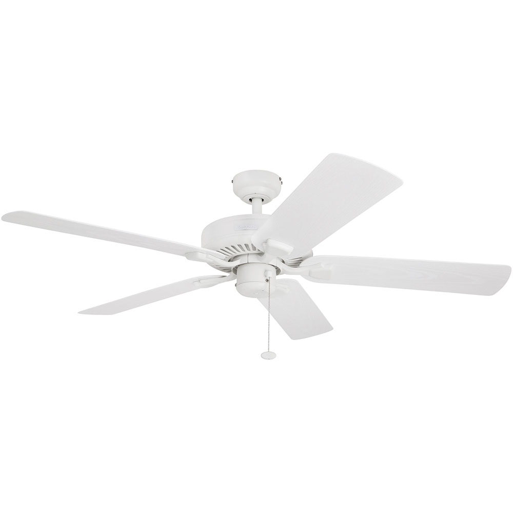 Honeywell Belmar Outdoor Ceiling Fan, White Finish, 52 Inch - 50198
