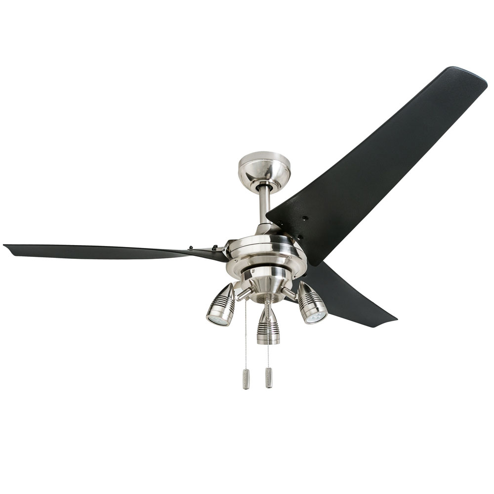 Honeywell Phelix Indoor Ceiling Fan, Brushed Nickel, 56-Inch - 50611-03