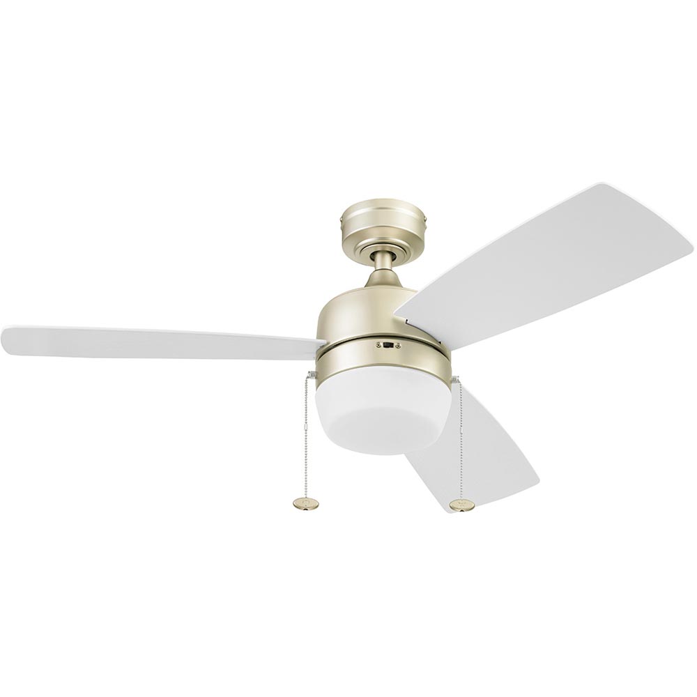 Honeywell Barcadero Indoor Ceiling Fan, Champagne, 44-Inch - 51625
