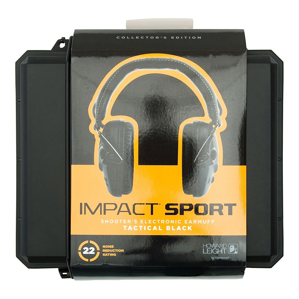 Honeywell Impact Sport Tactical Sound Amplification Earmuff w/ Case  R-02601