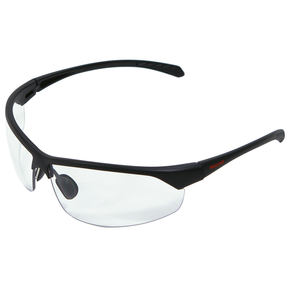 Honeywell HS300 Safety Eyewear, Matte Frame, Clear Lens, Scratch-Resistant Hardcoat Lens Coating - RWS-51070