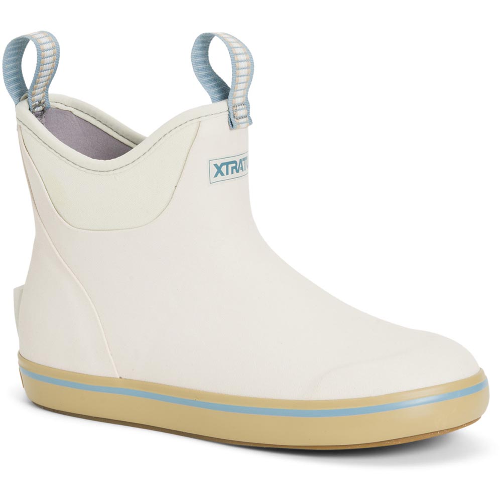 Xtratuf Womens 6 In Ankle Deck Boot, Cream - XWAB-100 | Honeywell Store