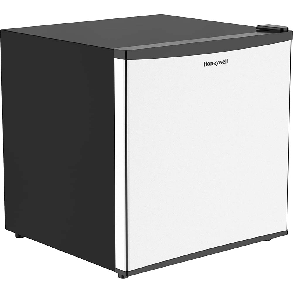 Small chest freezer that rolls out underneath countertop. Locks in place  while driving. Thermostat changed so that it can be used as a refrigerator  or freezer. Cold air stays in when lid
