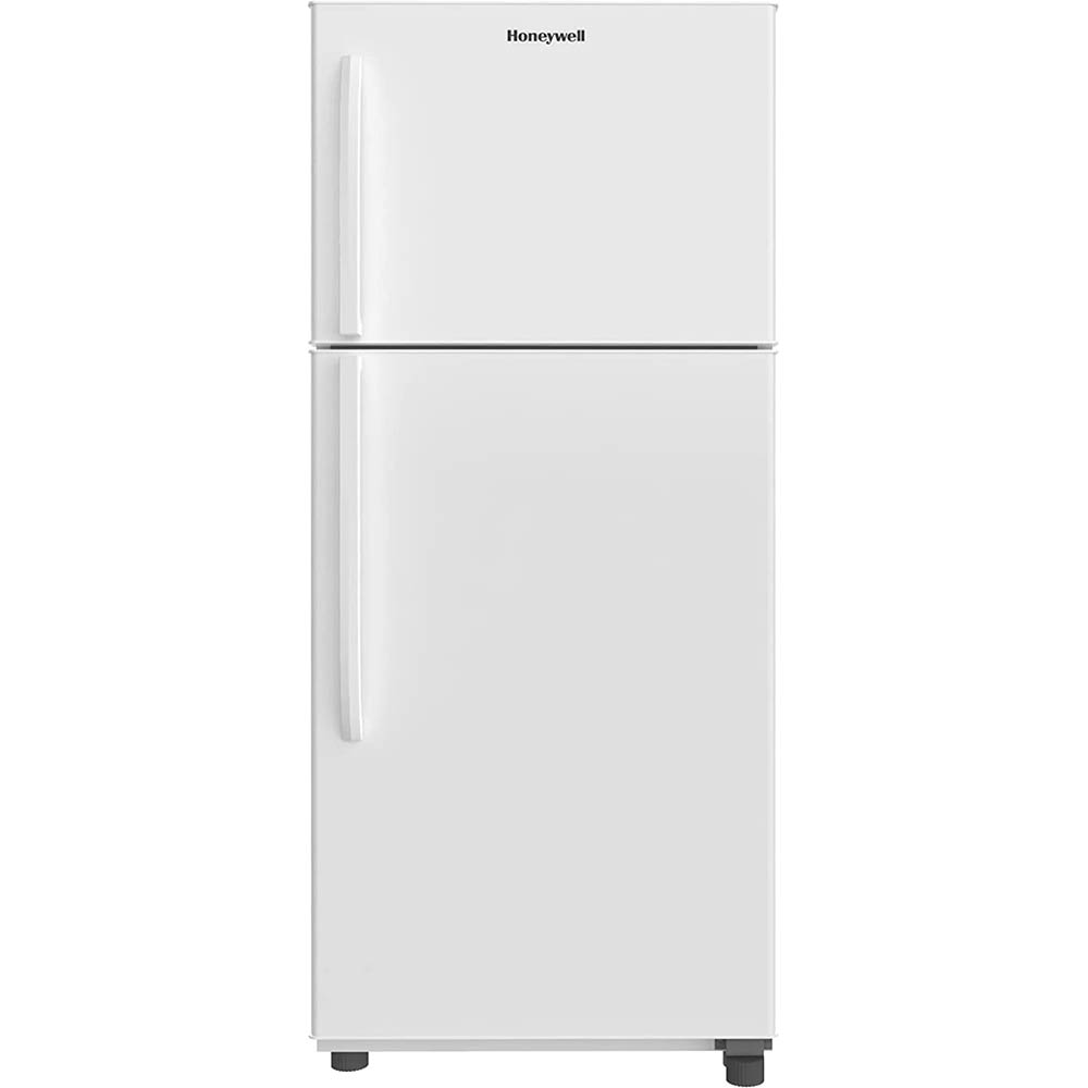 Honeywell 18 Cu Ft Refrigerator with Top Freezer, White - H18TFW