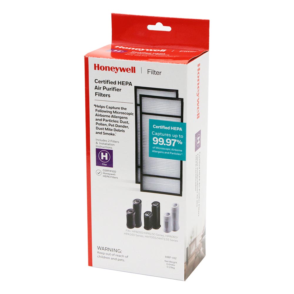 Honeywell Filter H True HEPA Replacement Filter - 2 Pack, HRF-H2