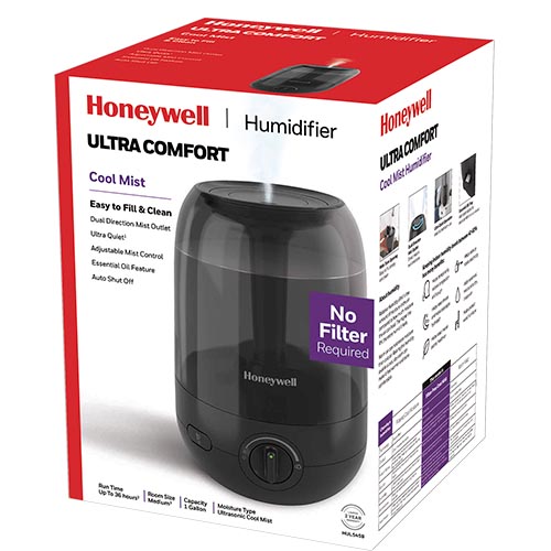 Honeywell HUL545B Ultra Comfort Cool Mist Humidifier Black