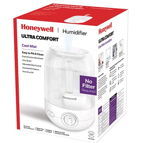 Honeywell Ultra Comfort Cool Mist Humidifier - White, HUL545W