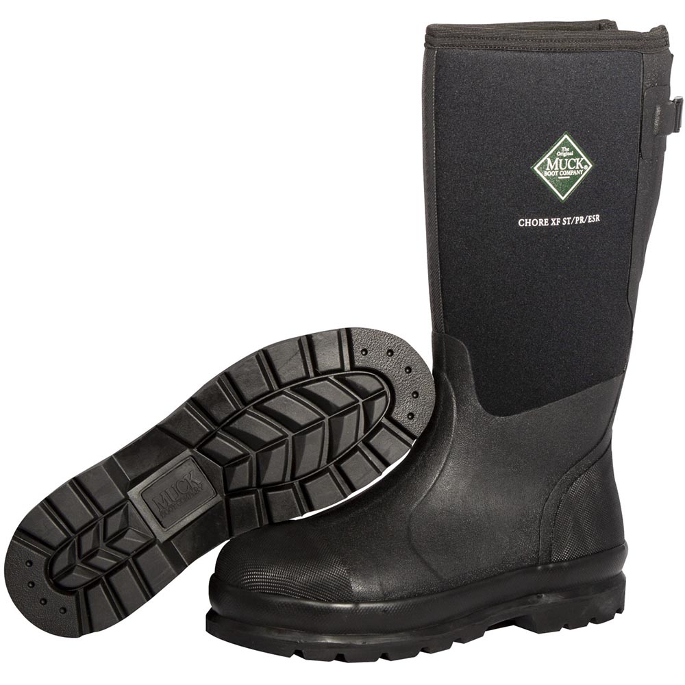 Muck Chore XF Steel Toe Boot, Black - MCXF-STL | Honeywell Store