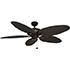 Honeywell Duvall Indoor and Outdoor Ceiling Fan, Bronze, 52 Inch - 50201