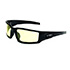 Howard Leight by Honeywell Hypershock Shooter's Safety Eyewear, Black Frame, Amber Lens with Uvextreme Plus Anti-Fog lens coating - R-02221