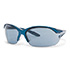 Honeywell Vapor Contoured Fit Safety Eyewear, Metallic Blue, TSR Gray Lens