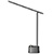 Honeywell Adjustable LED Table Lamp with USB Charger and Eye Protection, Gray