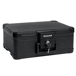 Honeywell 30 Minute Fire Resistant & Waterproof Safe Box with Carry Handle - 1503 (.24 cu ft.)