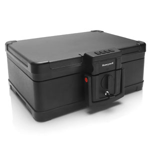 Honeywell 1553 Fire and Water Resistant Chest Safe with Touch Pad Lock (.24 cu ft.)