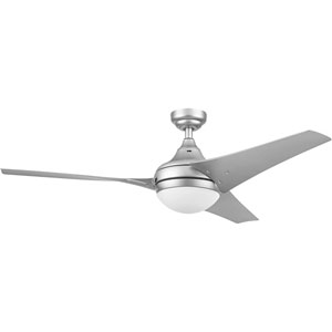 Honeywell Neyo 52 inch Contemporary Ceiling Fan with Light, Pewter