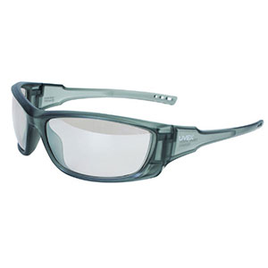 Honeywell Uvex A1500 Shooter's Safety Eyewear, Gray, SCT-Reflect Lens - R-02228