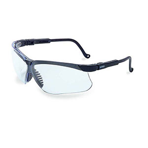 Honeywell Genesis Shooter's Safety Eyewear, Black Frame, Clear Lens - R-02229