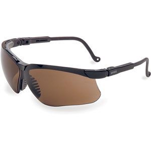 Hypershock Polarized Safety Glasses, S2969, Brown Frame, Espresso Lens  (Case of 5)