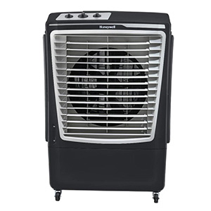 Honeywell Outdoor Portable Evaporative Air Cooler and Fan - 2669 CFM, Gray