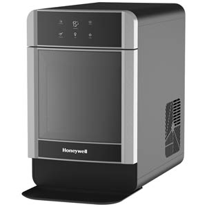 Honeywell Countertop Nugget Ice Maker with Water Line and One Click Operation