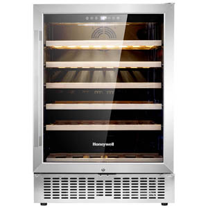 Honeywell 46 Bottle Single Zone Wine Cooler Refrigerator