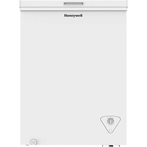  Honeywell 3.5 Cubic Feet Chest Freezer with Removable Storage  Basket, Adjustable Temperature Control, Energy Saving, for Garage, Office,  Dorm, or Apartment, white : Everything Else