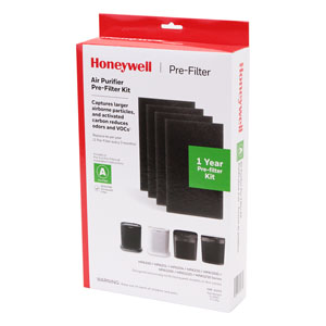 Honeywell HRF-A200 Pre-Cut Carbon Pre-Filter For HPA200 Series Air Purifiers - 4 Pack (Filter A)
