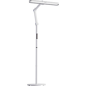 Honeywell Dual Arm Dimmable LED Floor Lamp with Sunturalux Technology