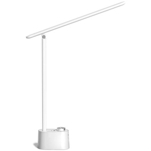 Honeywell Foldable Modern Desk Lamp with USB Charger and Eye Protection, White