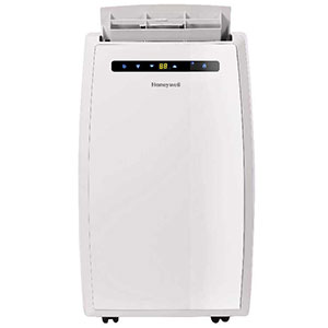 Honeywell MN12CEDWW Portable Air Conditioner, 12,000 BTU, Dual Hose (White)