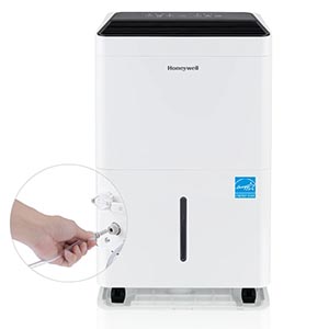 Honeywell TP-Fit Series 50-Pint Energy Star Portable Dehumidifier with Pump